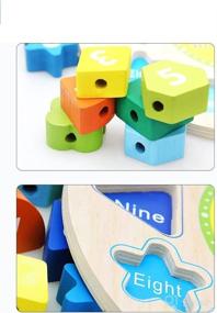 img 1 attached to Fun Toys Clock Learning Montessori Educational