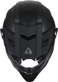 img 1 attached to High-performing TRIANGLE Motorcycle Modular Full Face Helmet Off-Road Sport ATV Motocross Dirt Bike Dual Visor: DOT Approved