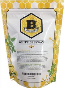 img 1 attached to 100% Pure White BEESWAX Pellets - 1 Lb Bag
