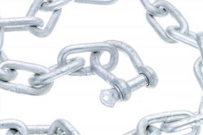 img 2 attached to ⚓️ Highly Durable SEACHOICE 44121 Galvanized Anchor Chain for Superior Anchoring Performance