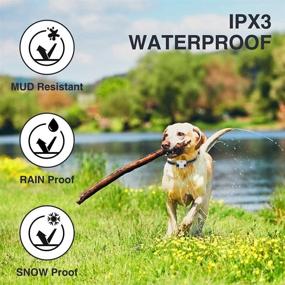 img 1 attached to 🐶 Citronella Bark Collar: Automatic Spray Dog Collars for Barking with Adjustable Sensitivity, Rechargeable & Waterproof Training Collar for Small, Medium, Large Dogs, 2 Colored Straps