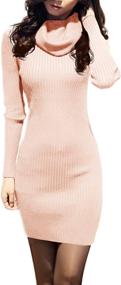 img 4 attached to V28 Women's Vintage Stretchable Elastic Sweater - Dresses Clothing