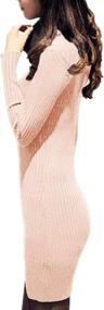 img 2 attached to V28 Women's Vintage Stretchable Elastic Sweater - Dresses Clothing
