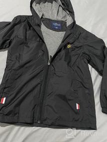 img 5 attached to Jingle Bongala Lightweight Windbreaker Fold Black 160: Fashionable Boys' Jackets & Coats