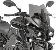 🔆 givi sport screen for yamaha fz-10 - dark smoke: enhanced visibility and style логотип