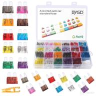 🚗 bygd 240 pieces car fuses assortment kit: blade-type automotive fuses - standard & mini size, replacement fuses for car/rv/truck/motorcycle/boat - (2a/3a/5a/7.5a/10a/15a/20a/25a/30a/35a/40a) logo