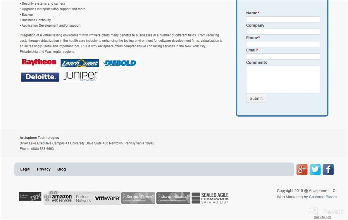 img 1 attached to Arcisphere Group review by Jacob Schmidt