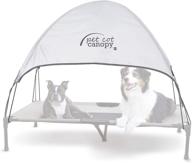 🐶 enhance comfort and protection with k&amp;h pet products pet cot canopy for elevated dog beds logo