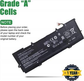 img 2 attached to High-Quality Replacement Battery For Hp Spectre X360 (2018) 15-CH Series - YB06XL 928372-855 928427-271 HSTNN-DB8H 11.55V 84.08Wh 7280MAh