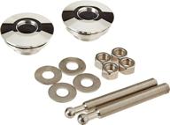 🔒 quik-latch ql-50-lp/p low profile hood pin kit with polished aluminum finish for quick release logo