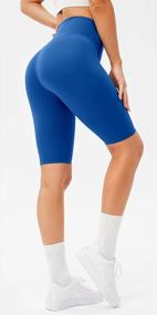 img 1 attached to Experience Ultimate Comfort With Lavento Women'S Soft Light Yoga Shorts - Perfect For Active Women