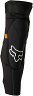 🏂 ultimate protection for mountain bikers: fox racing launch d3o knee/shin guards logo