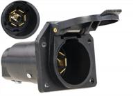 valonic 7 way blade connector socket: the weatherproof wiring harness connector for your vehicle or truck logo