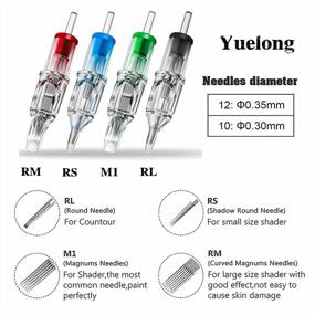 img 1 attached to Upgrade Your Tattooing Game With Yuelong'S 60PCS Premium Round Liner Needle Cartridges In Assorted Sizes