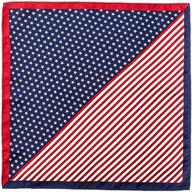 classic american stripes handkerchief pocket square logo