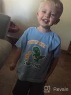 img 1 attached to 🦖 TeeStars Brother Raptor Dinosaur T Shirt - Trendy Boys' Clothing with a Rawr-some Twist! review by Timothy Johnson