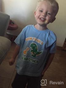 img 7 attached to 🦖 TeeStars Brother Raptor Dinosaur T Shirt - Trendy Boys' Clothing with a Rawr-some Twist!