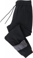 chouyatou мужские повседневные спортивные штаны с эластичной талией и утолщенной талией на шнуровке, спортивные штаны для бега по снегу логотип