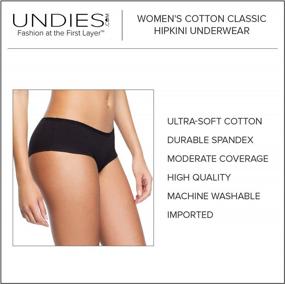 img 1 attached to Pack Of 6 Women'S Cotton Classic Hipkini Underwear Set From Undies.Com