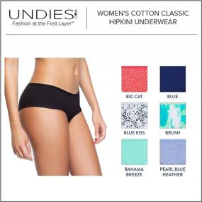 img 2 attached to Pack Of 6 Women'S Cotton Classic Hipkini Underwear Set From Undies.Com