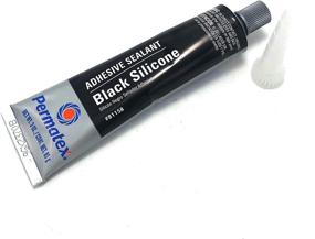 img 3 attached to 🔧 Permatex 81158 Black RTV Silicone Sealant: Superior 3 oz. Solution for Effective Sealing