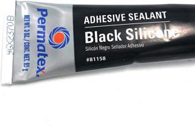 img 2 attached to 🔧 Permatex 81158 Black RTV Silicone Sealant: Superior 3 oz. Solution for Effective Sealing