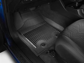 img 2 attached to TOYOTA PT908-36162-20 All Weather Floor Liners - Genuine Black