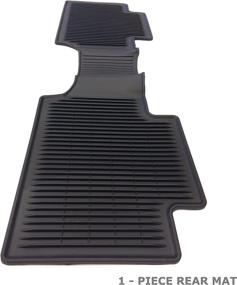 img 1 attached to TOYOTA PT908-36162-20 All Weather Floor Liners - Genuine Black