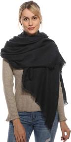 img 2 attached to 🧣 Stay Warm and Stylish with our Girlfriend Women's Accessories - Blanket Pashmina Bufandas Invierno Scarves & Wraps