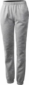 img 3 attached to Stay Warm And Comfy With Women'S Heavyweight Yoga Sweatpants
