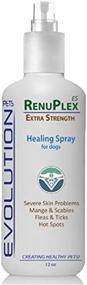 img 1 attached to 🐶 RenuPlex Extra Strength: Healing Spray for Dog Hot Spots, Mange, and Skin Problems - Made in USA