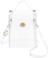 clear crossbody bags: the perfect 👜 handbag & wallet combo for concerts and events logo