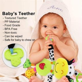 img 1 attached to 👶 MARUMINE Hanging Stroller Teether Development