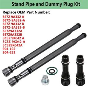 img 3 attached to 2004-2010 Ford 6.0L Powerstroke Stand Pipe and Dummy Plug Kit - 6E7Z-9A332-B Tube