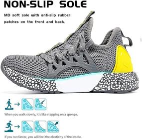 img 1 attached to 👟 VITIKE Girls' Athletic Sneakers - Fashionable Running Shoes