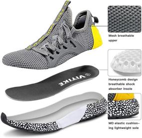 img 3 attached to 👟 VITIKE Girls' Athletic Sneakers - Fashionable Running Shoes