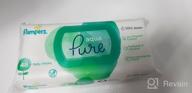 img 1 attached to Pampers Aqua Pure Wipes: Four-Pack for Gentle and Effective Baby Care review by Ada Nadolna ᠌