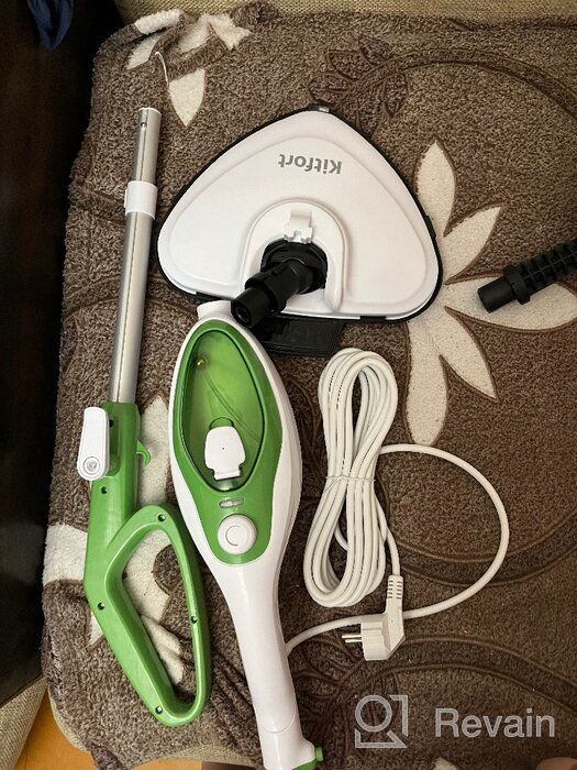 img 1 attached to Steam cleaner Kitfort KT-1004-2, green/white review by Adam Nowak ᠌