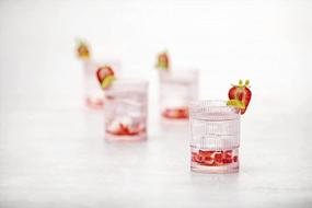 img 2 attached to Pink Fortessa NoHo Collection Cocktail Glasses (Set Of 4, 4 Count Pack)