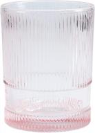 pink fortessa noho collection cocktail glasses (set of 4, 4 count pack) logo