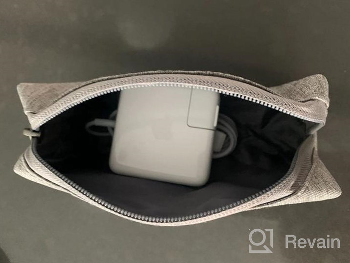 img 1 attached to Protect Your Devices With HYZUO 13 Inch Laptop Sleeve - Compatible With MacBook, IPad Pro, XPS 13, And Surface Pro review by Steven Harper