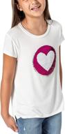 fashion faith girls sequin clothes girls' clothing and tops, tees & blouses logo