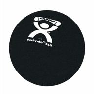 cando 30-1740blk cushy-air hand ball, 10", black logo