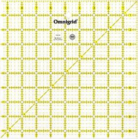 img 3 attached to 4-Pack Omnigrid Square Quilting Ruler Set: 2.5”, 4.5”, 6.5” And 9.5", Value Pack