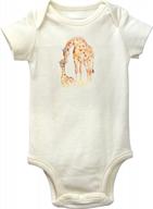 100% organic cotton unisex-baby infant short sleeve onesies bodysuits by dordor & gorgor logo