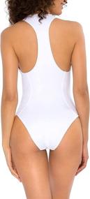 img 1 attached to 👙 Smart and Stylish French Swimsuit for Women - Swimwear & Beach Cover-Ups