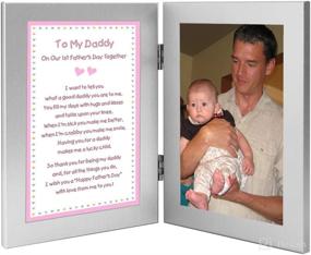 img 1 attached to 🎁 Daddy's First Father's Day Gift: Personalize with a Baby Girl Photo!