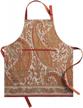 100% cotton kitchen apron w/ adjustable neck strap - maison d' hermine for women, men & chefs (27.50"x31.50") logo