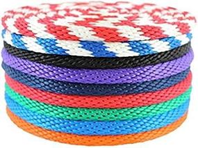 img 1 attached to Multifilament Derby Rope For Boating, Docks, And Crafting - Solid Braided Polypropylene (1/4" X 100Ft, Black) By SGT KNOTS