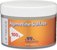 liftmode agmatine sulfate powder supplement - boost your bodybuilding & pre-workout performance - vegetarian, vegan, non-gmo, gluten-free - 100 grams (166 servings) logo